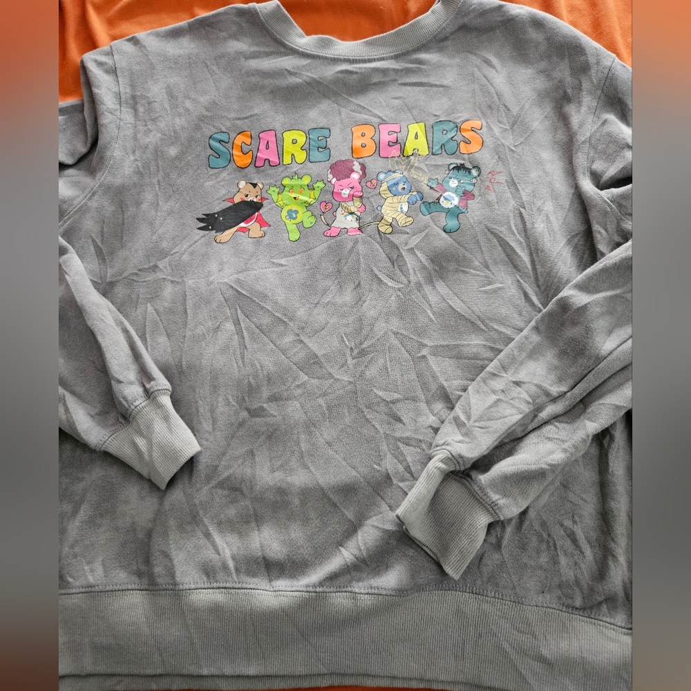 Gray Scare Bears Sweatshirt